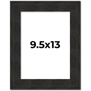 PosterPalooza | Photo Size Contemporary Black Frame - UV Acrylic, Foam Board Backing, Hanging Hardware - 1 of 4
