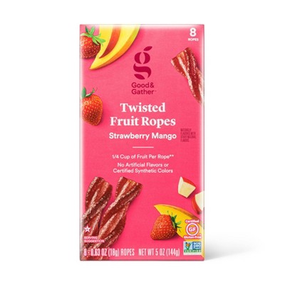 Strawberry Mango Fruit Twists - 5oz/8ct - Good &#38; Gather&#8482;