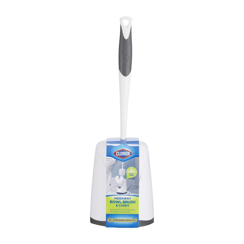 Clorox Hideaway Bowl Brush and Caddy