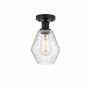 Cindyrella - 1 Light Semi-Flush Mount In Nautiical Style-10.25 Inches Tall and 6 Inches Wide - 1 of 1