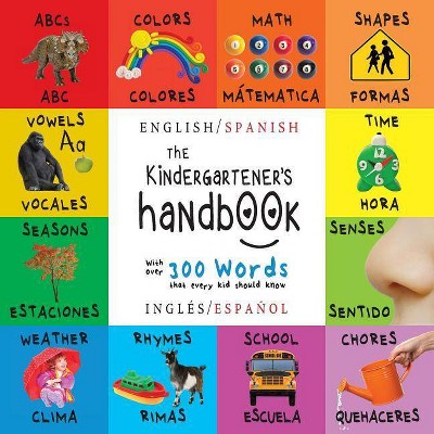 The Kindergartener's Handbook - Large Print by  Dayna Martin (Paperback)