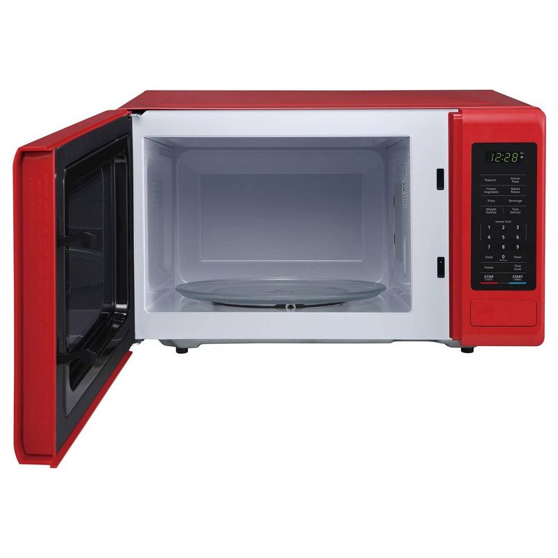Magic Chef 0.9 Cubic Feet 900 Watt Stainless Countertop Microwave Oven, 5 of 7