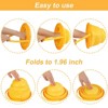 Beach Toys for Kids, Silicone Collapsible Foldable Beach Bucket Travel Beach Toys for Summer Outdoor Camping and Fishing Tub for Toddlers Boys Girls - 4 of 4
