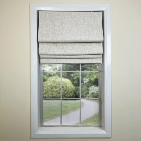 Versailles Augustus Cordless Roman Blackout Shades For Windows Insides ...