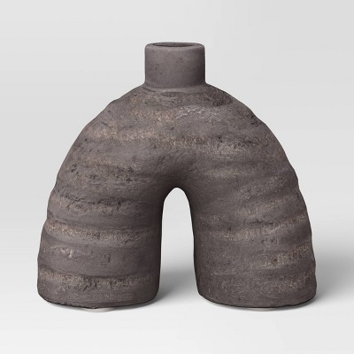 Modern Arched Ceramic Channa Vase - Threshold™