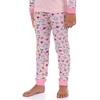 Peanuts Snoopy and Woodstock Girls' Pajamas Tight Fit Sleep Set - 4 of 4