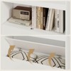 Small Storage Cabinet Tall Nightstand for Narrow Space with Drawers - 4 of 4