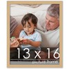 PosterPalooza | Classic Modern Yellow Picture Frame - UV Acrylic, Foam Board Backing, Hanging Hardware - 2 of 4