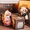The Queens Treasures My First Little House 18 Pc Oleson's Bear Family and Shop - 3 of 4