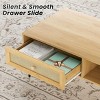 SEVOBAL TV Stands and Consoles Practical Storage Space Versatile Design, User Friendly for Living Room Office Entryway, Beige, 23.2"*47.2"*17.7" - 3 of 4