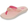 Womens Memory Foam Textured Flip Flop Sandal - image 2 of 4