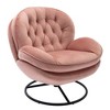 NicBex Modern Accent chair with Ottoman Living Room Chair Upholstered Sofa Chair for Reading Room, Bedroom - 4 of 4