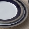 Noritake Crestwood Cobalt Platinum Set of 4 Salad/Dessert Plates - 4 of 4