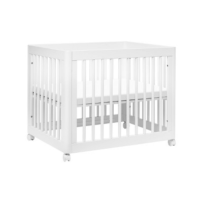 Yuzu White Pine 8-in-1 Convertible Crib with Conversion Kits
