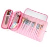 Unique Bargains Travel Makeup Bag Makeup Brush Holder Portable Makeup Organizer Bag Cosmetics Storage Bag Waterproof 1 Pcs - 3 of 4