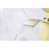 LunaLulink Brushed Gold Waterfall Spout Single Handle Bathroom Sink Faucet - 3 of 4