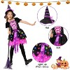 Light-Up Witch Costume for Toddler Girls - Sparkly Witch Dress for Fairy Tale Dress-Up Party - 2 of 4