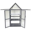 Mini Greenhouse Kit - Outdoor Small Green House, Wood, Plant Stand for Indoor Garden & Patio Balcony Apartments Porch Terrace Outsid Accessories - 4 of 4