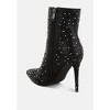 Lobelia Rhinestones Embellished Stiletto Boots - 3 of 4