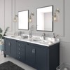 LNC Classic 5.5-in 1-Lights Polished Nickel  Transitional Vanity  Lights - 4 of 4