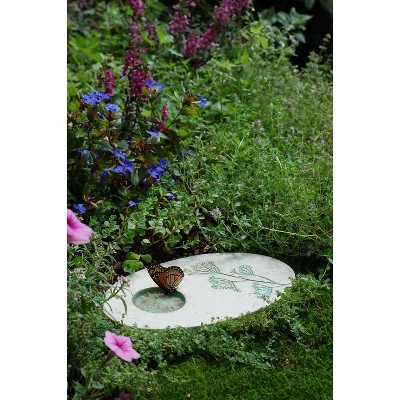 Outdoor Butterfly Puddling Stone for Pollinators and Garden Decor - GARDENER'S SUPPLY CO.