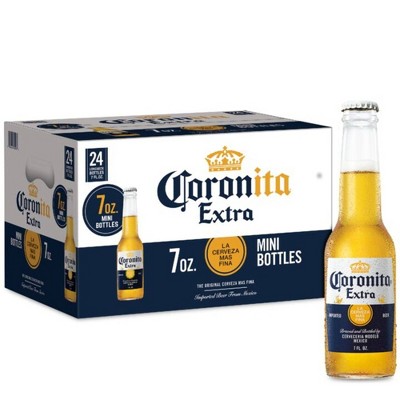 Corona Extra Coronita Lager Beer - 24pk/7 fl oz Bottles