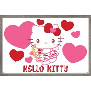 Trends International Hello Kitty: 25 Valentine's Day - Bow Framed Wall Poster Prints - 1 of 4