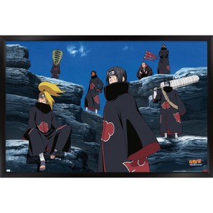 Trends International Naruto Shippuden - Akatsuki Framed Wall Poster Prints - 1 of 4