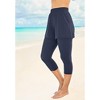 Swim 365 Women's Plus Size Shorted Swim Capri - 3 of 4