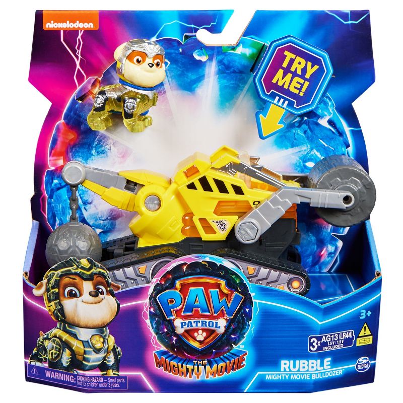 PAW Patrol Rubble Toy Vehicle, 3 of 12