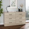 Ameriwood Home BrEZ Build Collection Pearce Wide 6 Drawer Dresser - 2 of 4