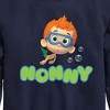 Boys' - Bubble Guppies - Nonny Graphic Long Sleeve Fleece Sweatshirt - 2 of 4