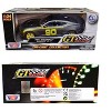 2017 Chevrolet Camaro ZL1 #90 Matt Gray with Yellow Stripes "GT Racing" Series 1/24 Diecast Model Car by Motormax - 3 of 3