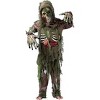 Joyfy Boys Halloween Zombie Costume, Deluxe Swamp Skeleton Living Dead Monster Zombie Costume for Kids Halloween Monster Role-Playing - 3 of 4