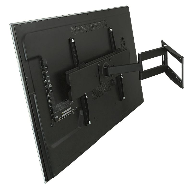Mount-It! TV Wall Mount Full Motion, Center and Corner Installation, Tilt, Extend, Articulating TV Wall Bracket Fits up to 65 Inch TVs, Black, 4 of 9