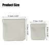 Unique Bargains Mini Portable PU Leather Jewelry Storage Makeup Bag 2 Pcs - 4 of 4