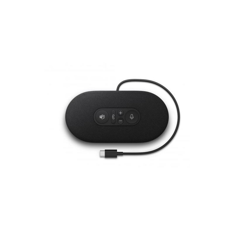 Microsoft Modern USB-C Speaker - Plug-and-Play USB-C - Noise-reducing Microphone - Speakers Optimized for Voice, 2 of 6