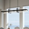 Minka Lavery Minka Cloud Break 59 3/4" Wide Coal Black Linear Chandelier - 2 of 3