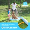 Joyfy 5ft Splash Pad for Kids, Non-Slip Outdoor Water Sprinkler Pad, Summer Fun Backyard Fountain Pool Water Games Spray Mat(Sea Themed) - 4 of 4
