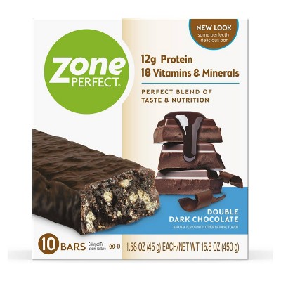 ZonePerfect Protein Bar Double Dark Chocolate - 10 ct/15.8oz