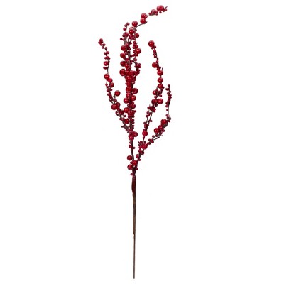 Northlight 26" Red Berries Artificial Christmas Spray