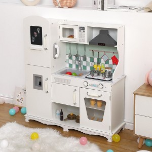 Whizmax Play Kitchen for Kids, Pretend Cooking Toys with Sound Light Girls Boys Gift Ages 3+ - 1 of 4