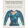 Men's Aquaman Movie Mera Uniform (Front Back Print) Long Sleeve Costume T-Shirt - 4 of 4