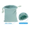Unique Bargains 100% Cotton Reusable Washable Dust Drawstring Bags 12 Pcs - 3 of 4