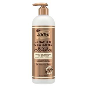 Suave Professionals Natural Shea Butter & Pure Coconut Oil Moisturizing Curl Conditioner - 16.5 fl oz