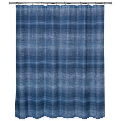 Dash Shower Curtain Blue - Allure Home Creation