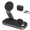 Waloo Premium Desktop 3-in-1 Wireless Charging Station for iPhone, Apple Watch & AirPods - 2 of 4