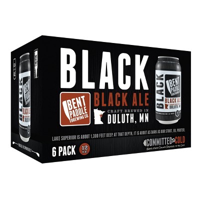Bent Paddle Black Ale Beer - 6pk/12 fl oz Cans