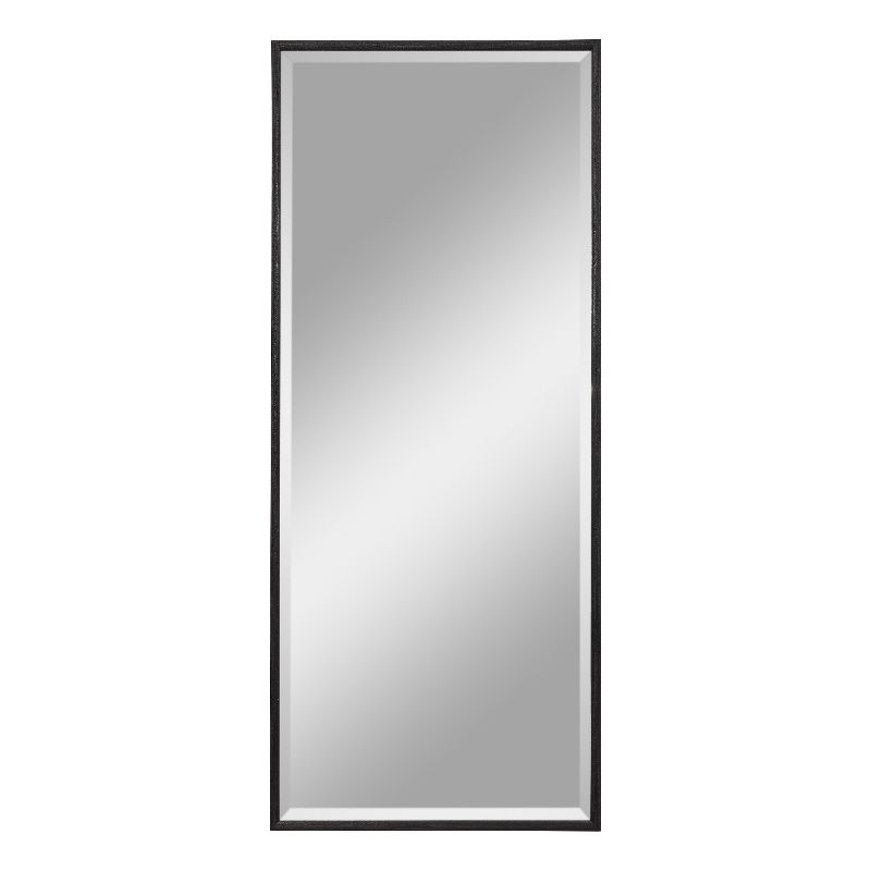 Lund 59" x 25" Black Full Length Wood Veneer Mirror by Martin Svensson Home, 1 of 7