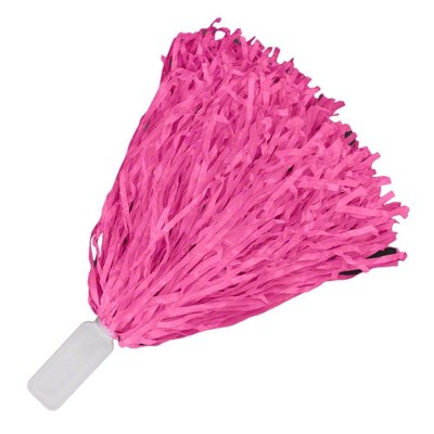 Magic Matt’s Brilliant Blinkys Non Light Up Short Handle Cheer Pom poms Pink